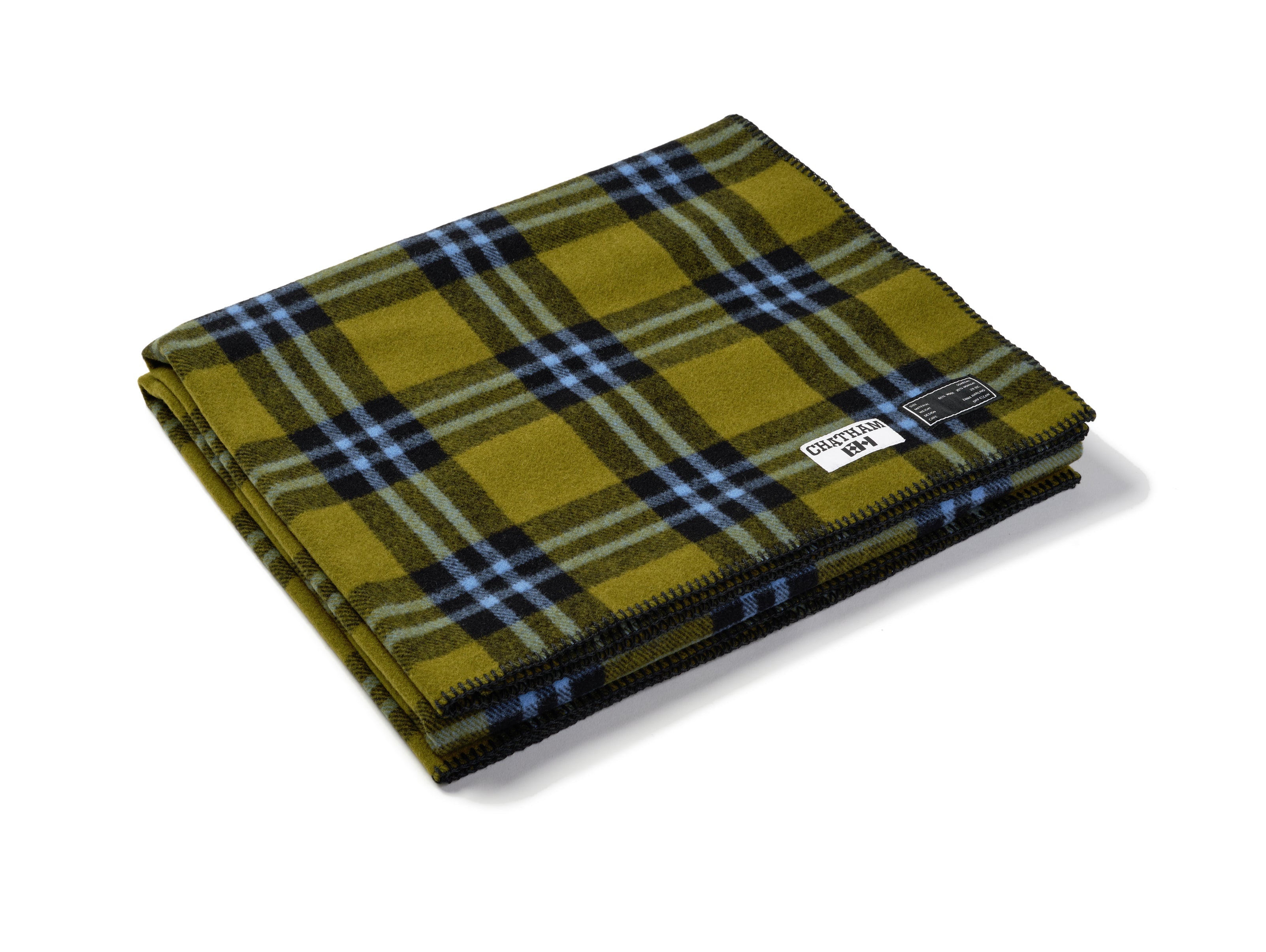 Chatham MFG: Chatham X Emma Harling Green Blue Plaid