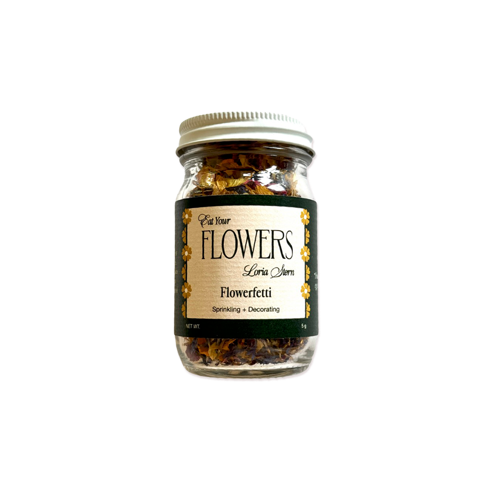 Eat Your Flowers: Edible Flowerfetti Sprinkles