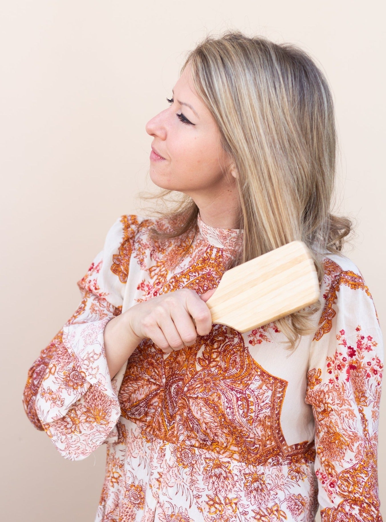Bamboo Paddle HairBrush