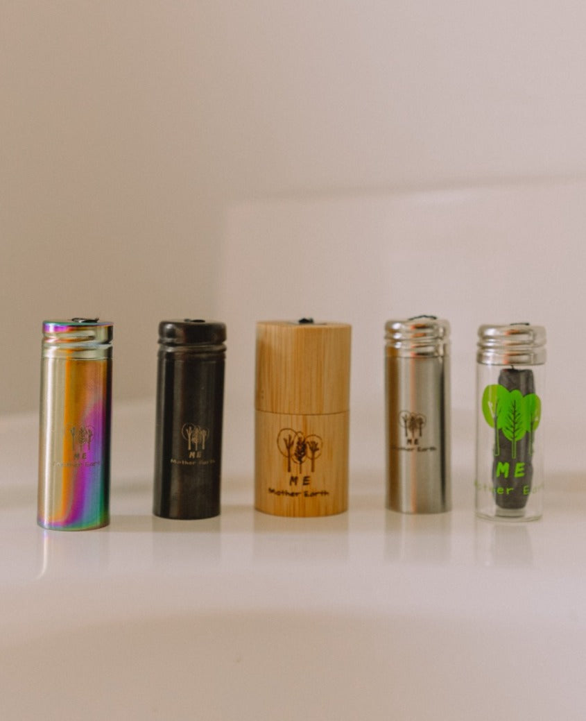 Me Mother Earth: Biodegradable Charcoal Dental Floss 2-Pack