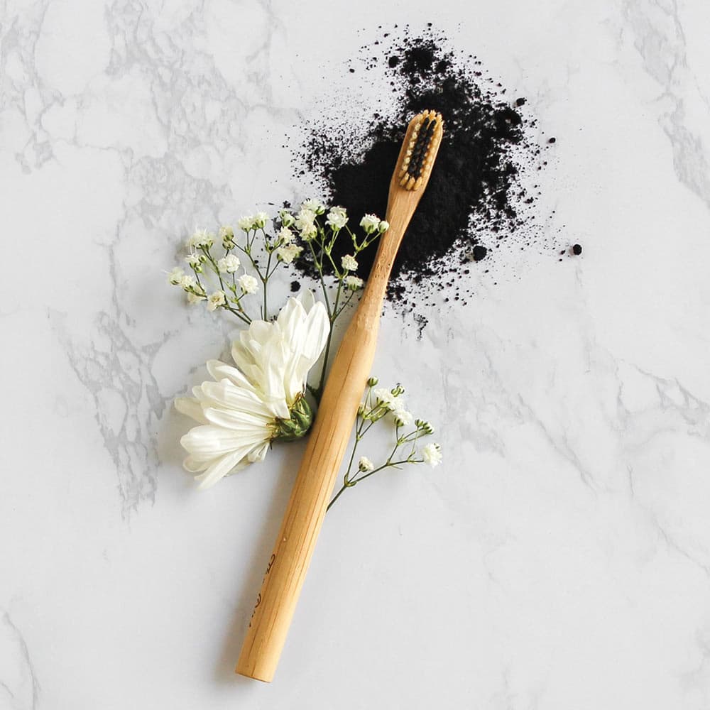 The Dirt: Bamboo Toothbrush with Charcoal Infused Bristles