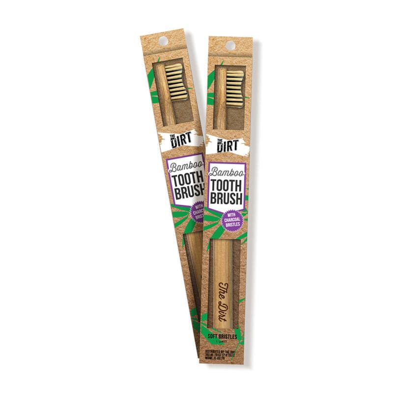 The Dirt: Bamboo Toothbrush with Charcoal Infused Bristles