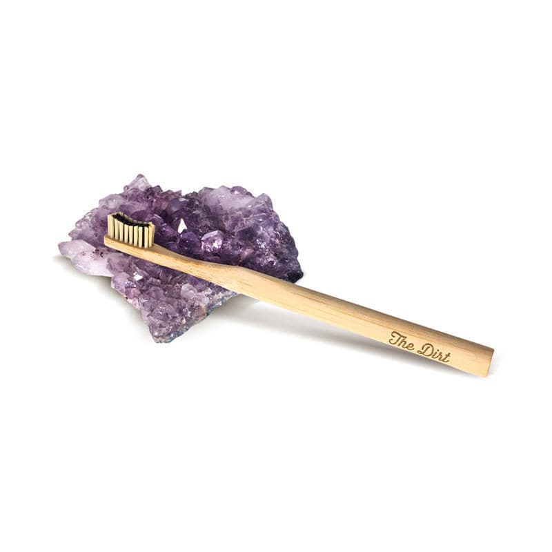 The Dirt: Bamboo Toothbrush with Charcoal Infused Bristles