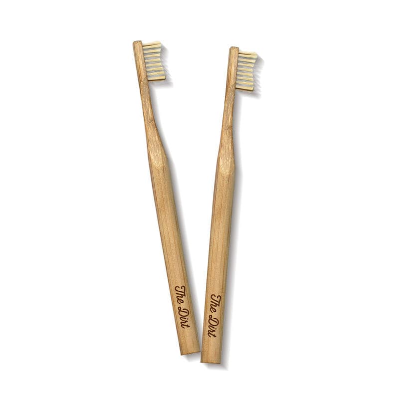 The Dirt: Bamboo Toothbrush with Charcoal Infused Bristles