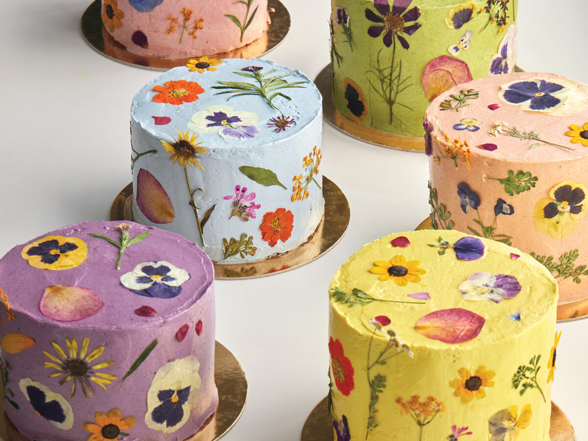 Eat Your Flowers: Edible Pressed Flowers for Decoration