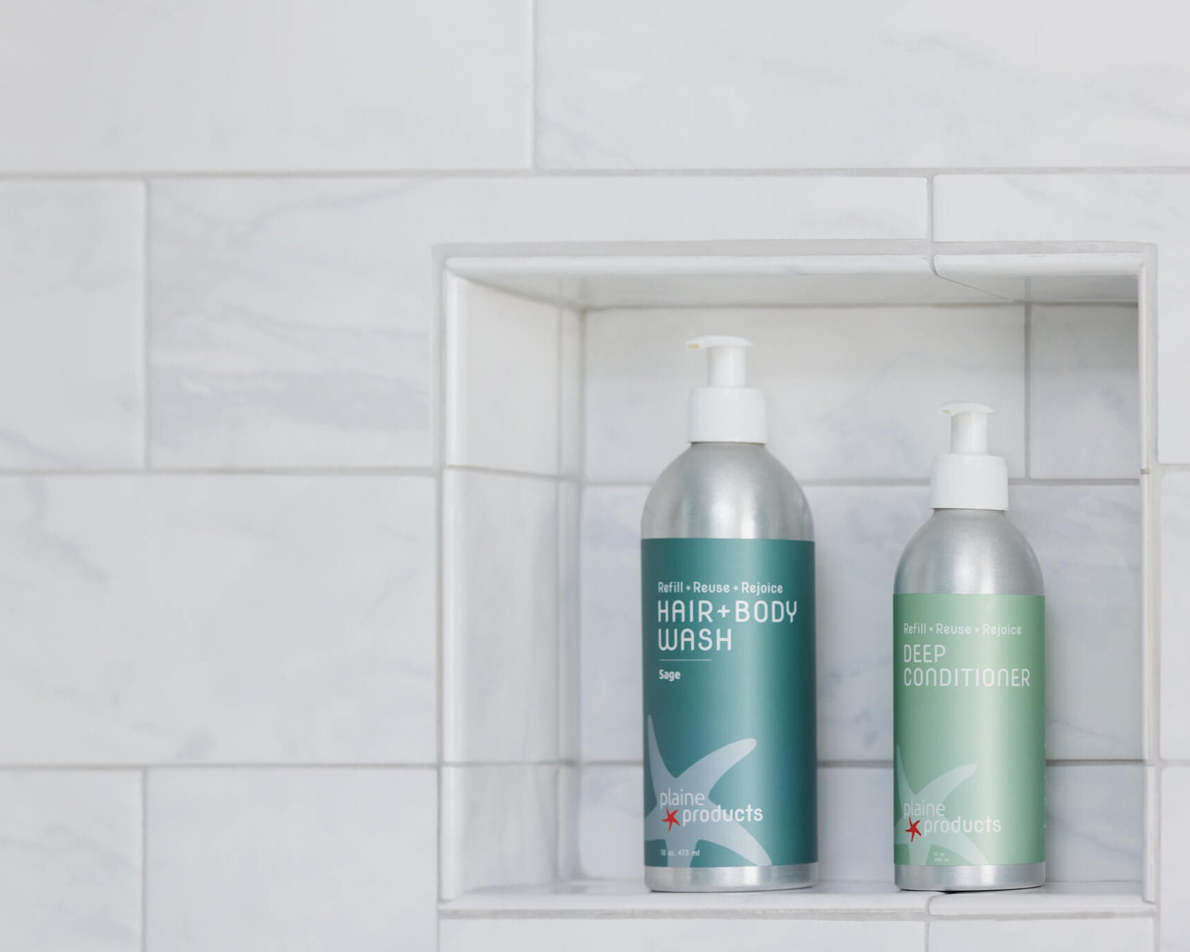 Plaine Products: Hair + Body Wash 2:1
